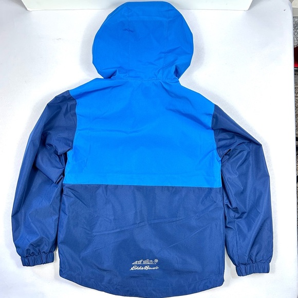 Youth Jacket Two-Tone Blue Size Small 7-8 Eddie Bauer - Picture 2 of 6